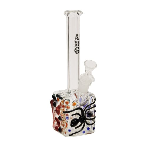 AMG Alternatives AMG Heady Spider Glass Cube Bong