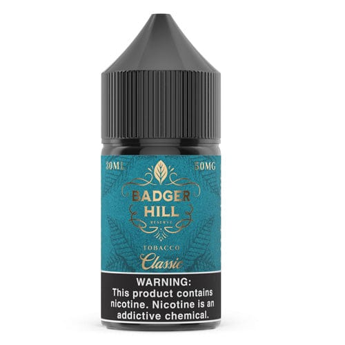 Badger Hill Reserve Juice Badger Hill Reserve Classic 30ml Nic Salt Vape Juice
