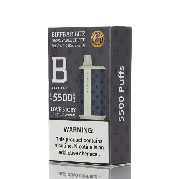 BiffBar Disposable Vape BiffBar Lux 5500 Disposable Vape (5%, 5500 Puffs)