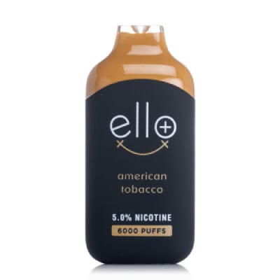 BLVK Unicorn Disposable Vape American Tobacco BLVK Ello Plus 6000 Disposable Vape (5%, 6000 Puffs)
