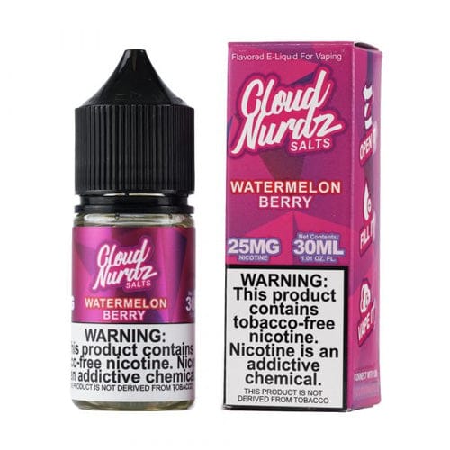 Cloud Nurdz Juice Cloud Nurdz Watermelon Berry 30ml Nic Salt Vape Juice