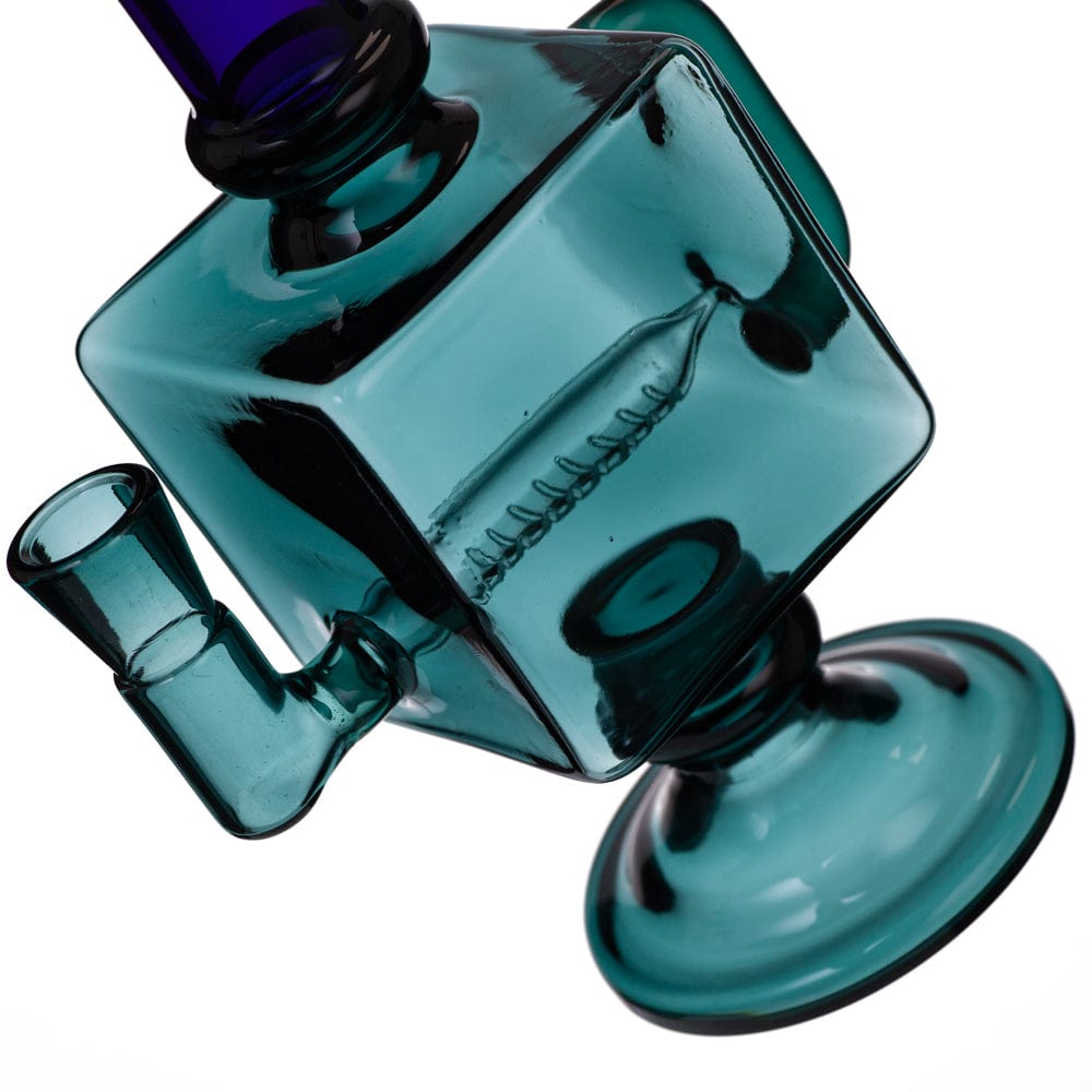 Eightvape Alternatives 9.5" Square Recycler Dab Rig (Full Color)