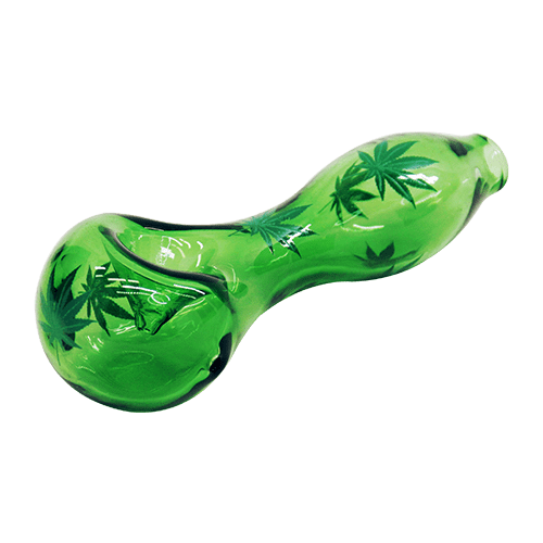 EightVape Alternatives Green Colored Glass Pipe