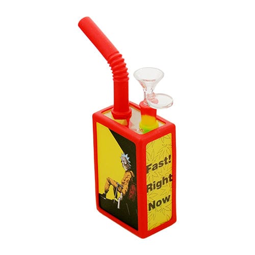 Eightvape Cartoon Juice Box Silicone Bong
