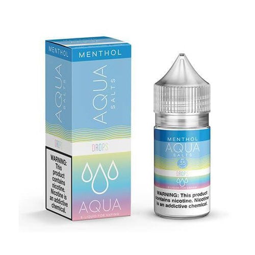 EightVape Juice Aqua Salts Menthol Drops 30ml Nic Salt Vape Juice