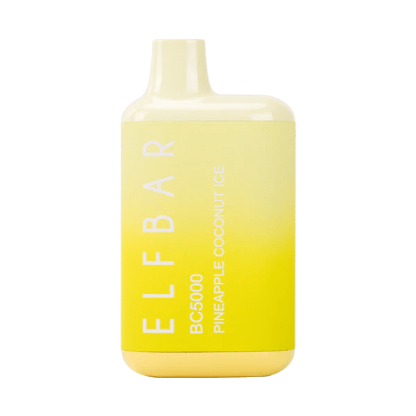 Elf Bar Disposable Vape Pineapple Coconut Ice Elf Bar BC5000 Disposable Vape (5%, 5000 Puffs)