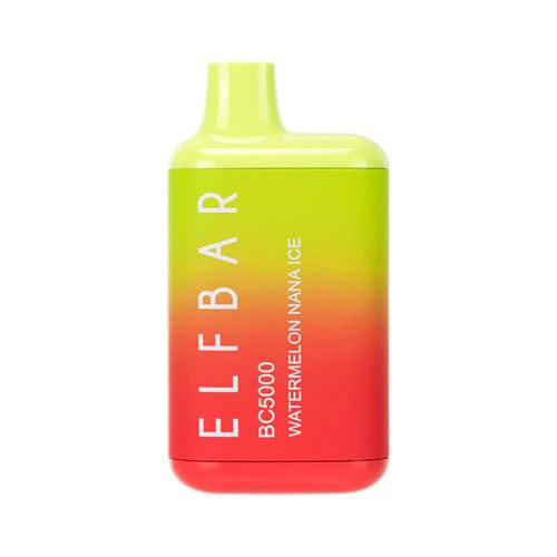 Elf Bar Disposable Vape Watermelon Nana Ice Elf Bar BC5000 Disposable Vape (5%, 5000 Puffs)