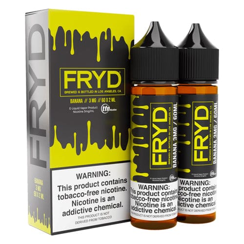 FRYD Juice FRYD Twin Pack Banana 2x 60ml TF Vape Juice