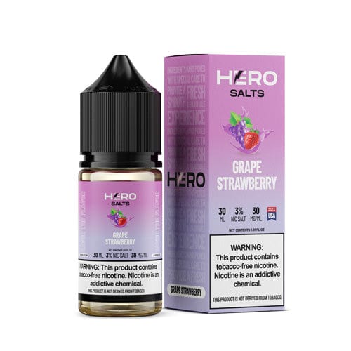 HERO Juice HERO Grape Strawberry 30ml TF Nic Salt Vape Juice