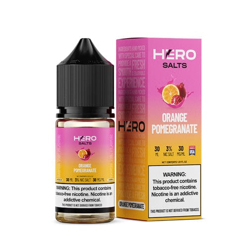 HERO Juice HERO Pomegranate Orange 30ml TF Nic Salt Vape Juice