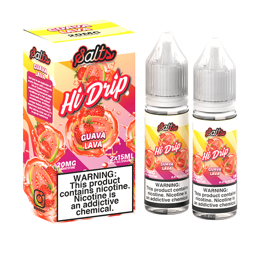 Hi-Drip Juice Guava Lava 2x 15ml Nic Salt Vape Juice - Hi Drip