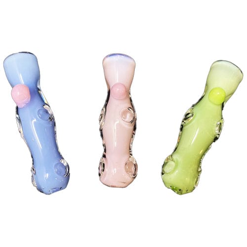 Himalayan Creation Alternatives Colored Handmade Glass Chillum