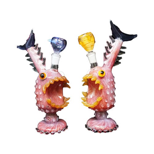 Himalayan Creation Alternatives Heady Handmade Glass Piranha Bong