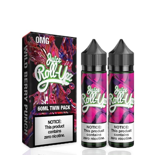 Juice Roll Upz Juice Juice Roll Upz Twin Pack Wild Berry Punch 2x 60ml Vape Juice