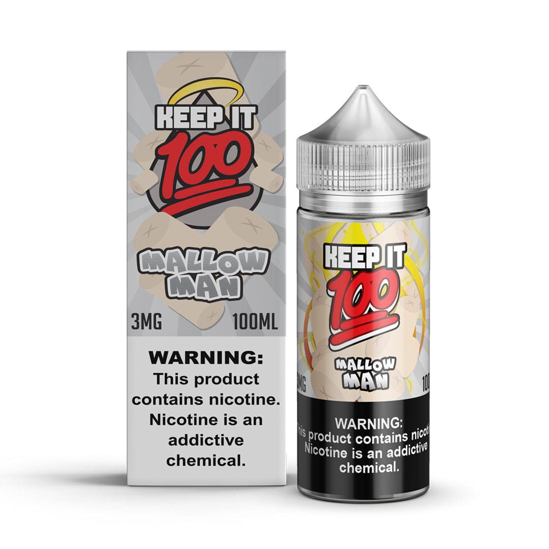 Keep It 100 Juice Mallo Man 100ml Vape Juice - Keep It 100