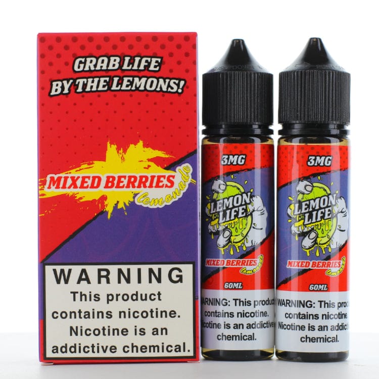 Lemon Life Juice Lemon Life Twin Pack Mixed Berries 2x 60ml Vape Juice
