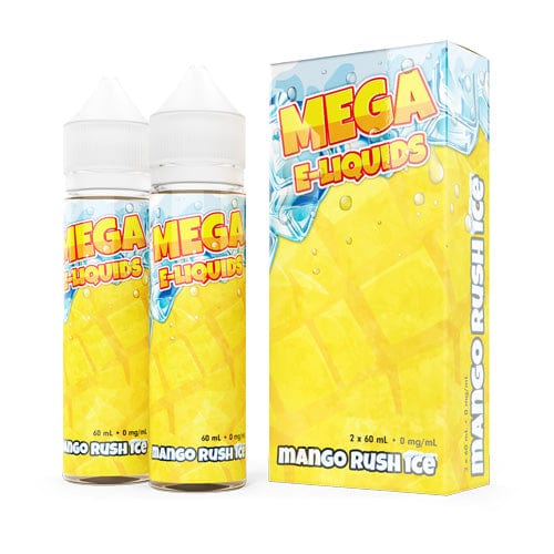 Mega E-Liquids Juice Mega E-Liquids Mango Rush Ice 120ml Vape Juice