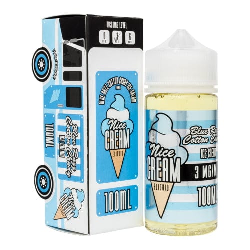 Nice Cream Juice Nice Cream Blue Razz Cotton Candy Ice Cream 100ml Vape Juice