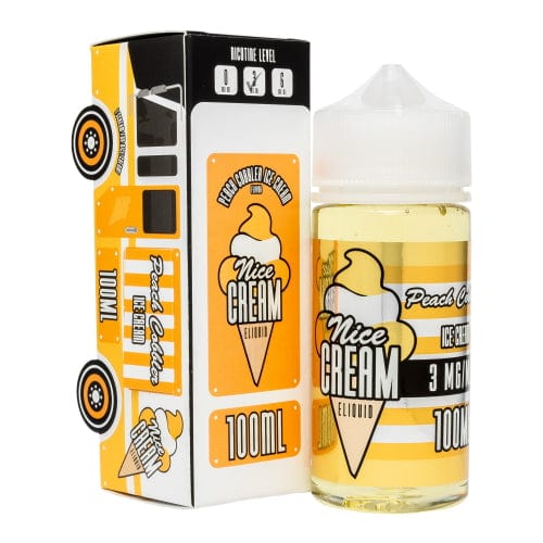 Nice Cream Juice Nice Cream Peach Cobbler Ice Cream 100ml Vape Juice