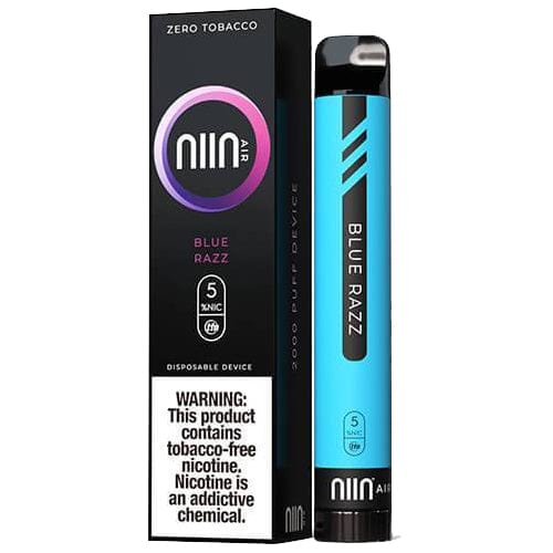 NIIN Disposable Vape Blue Razz NIIN Air TF Disposable Vape