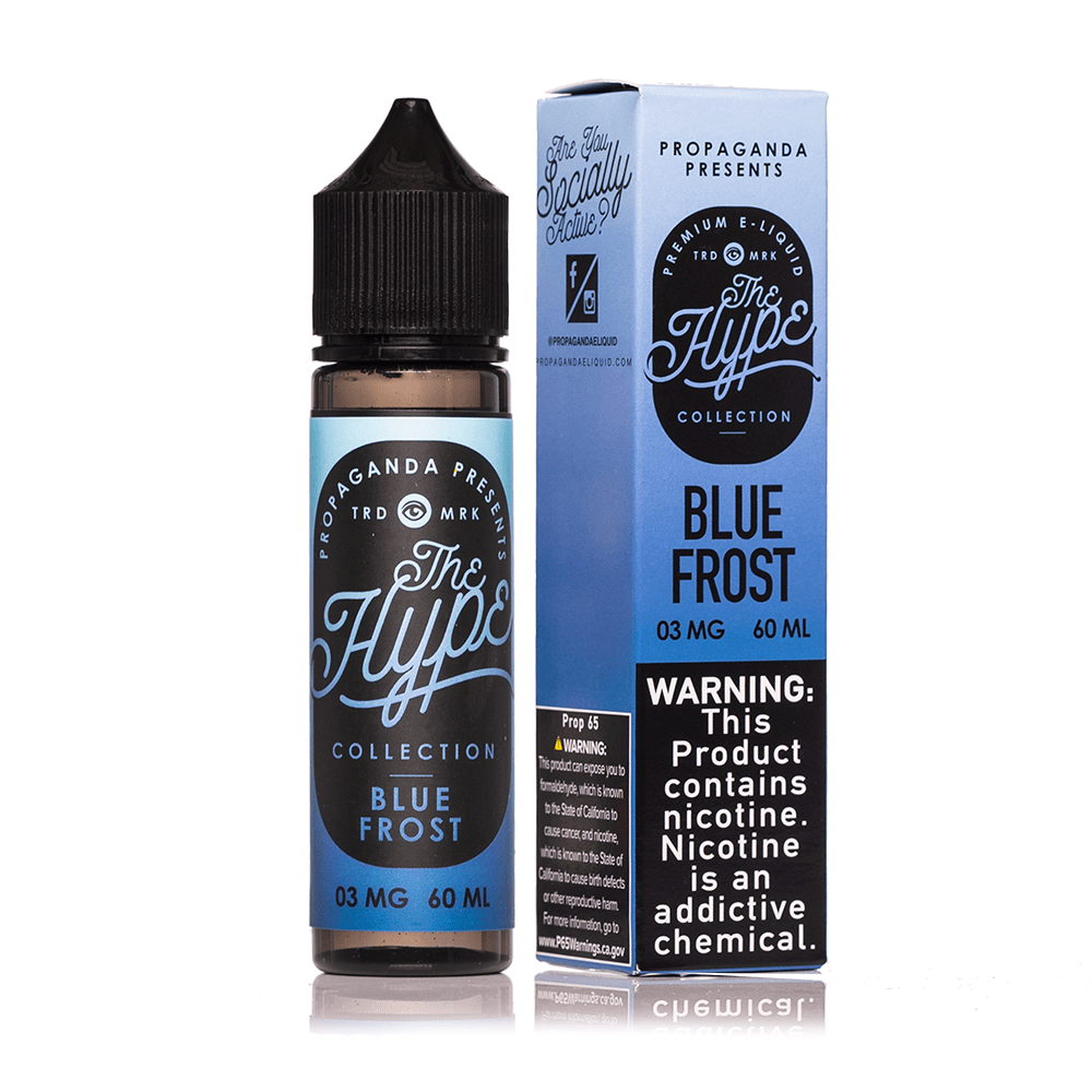 Propaganda Juice The Hype Blue Frost 60ml Vape Juice