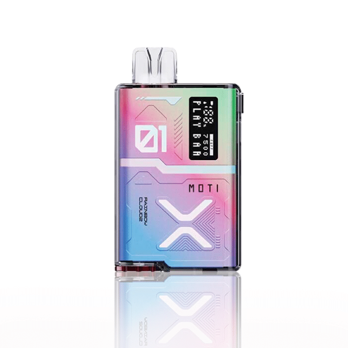 RabBeats Disposable Vape Rainbow Cloudz Moti Play Bar 7500 Disposable Vape (5%, 7500 Puffs)