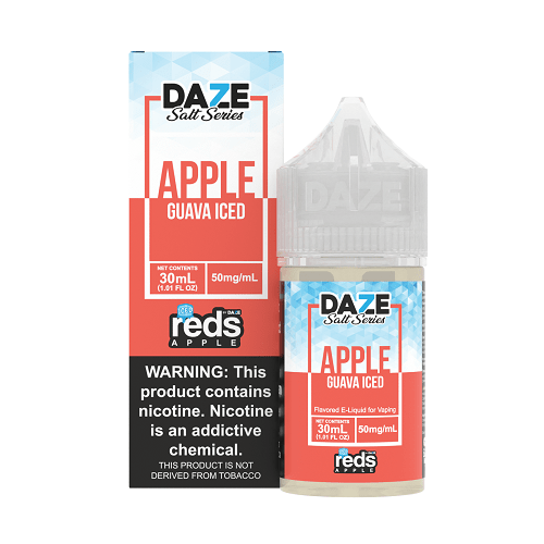 Reds Apple E-Juice Juice Guava ICED 30ml TF Nic Salt Vape Juice - Red's Apple
