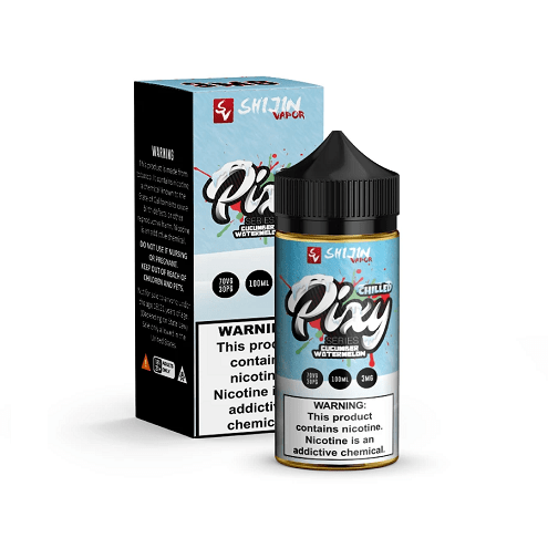Shijin Vapor Juice Cucumber Watermelon Chilled 100ml Vape Juice - Shijin