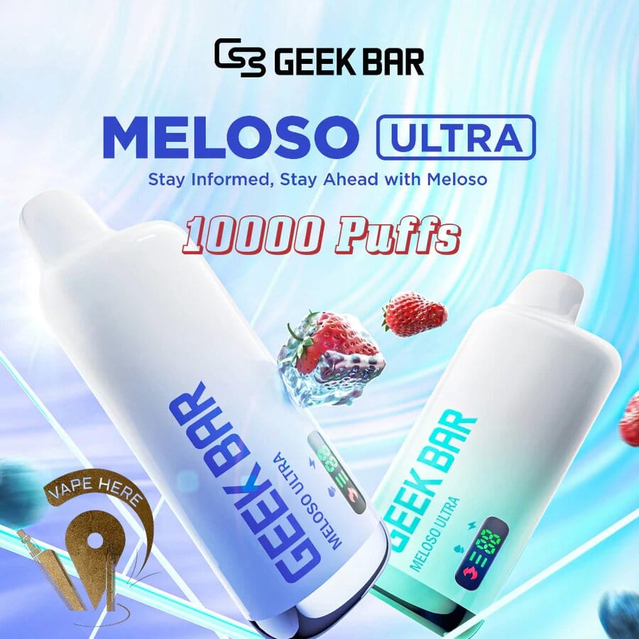 SMOK Disposable Vape Geek Bar Meloso Ultra 10000 Disposable Vape (5%, 10000 Puffs)