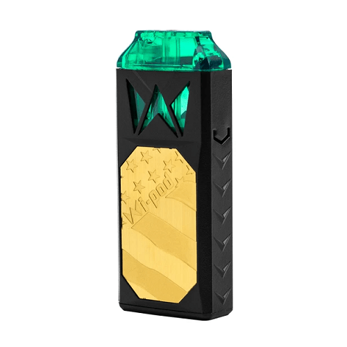Smoking Vapor Alternatives Gold Metal Wi-Pod 420 Concentrate Vape Kit - Smoking Vapor