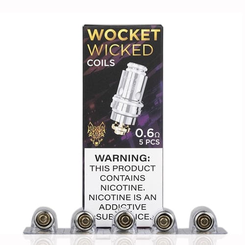 SnowWolf Coils 0.6ohm Wicked Coils (5pcs) - Snowwolf