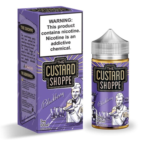 The Custard Shoppe Juice The Custard Shoppe Blackberry 100ml Vape Juice