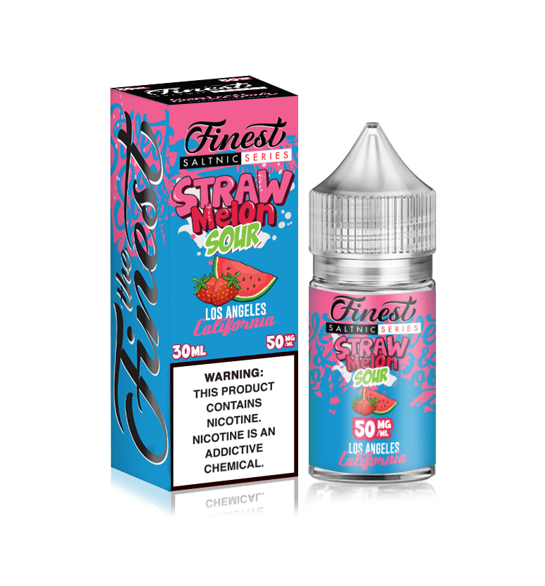 The Finest Juice The Finest Straw Melon Sour 30ml Nic Salt Vape Juice