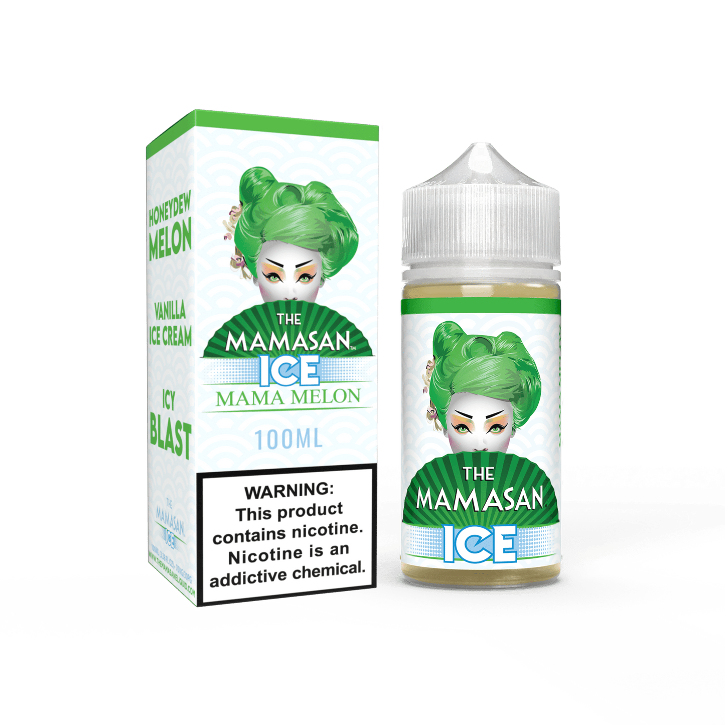 The Mamasan Juice The Mamasan Mama Melon Ice 100ml Vape Juice