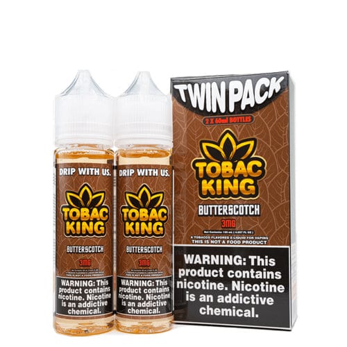 Tobac King Juice Tobac King Twin Pack Butterscotch 2x 60ml Vape Juice
