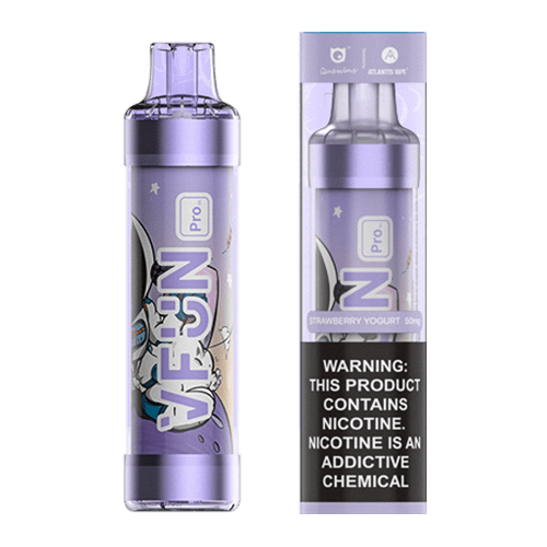 vfun Disposable Vape Strawberry Yogurt Vfun Pro 8ml LED Disposable Vape