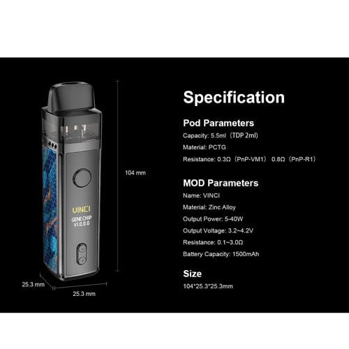 VOOPOO Pod System Vinci 40W Pod System - Voopoo