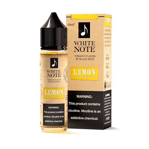 White Note Juice Lemon Tobacco 60ml Vape Juice - White Note