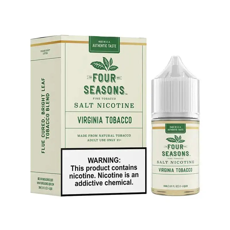 Four Seasons E-Liquids Virginia Tobacco 30ml Vape Juice