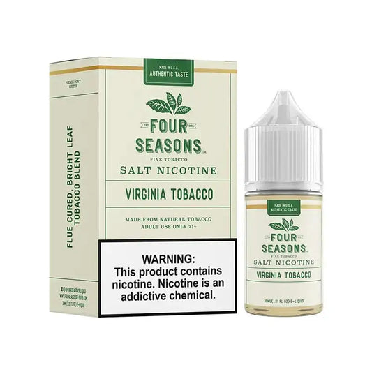 Four Seasons E-Liquids Virginia Tobacco 30ml Vape Juice