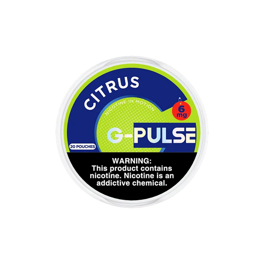 Geek Bar G-Pulse Nicotine Pouches - Citrus