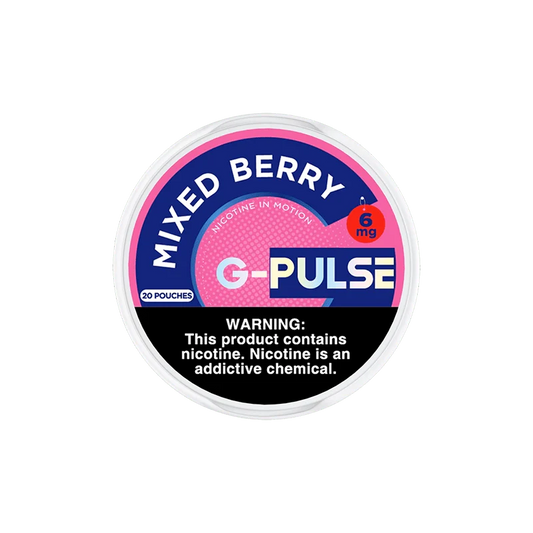 Geek Bar G-Pulse Nicotine Pouches - Mixed Berry