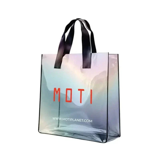 MOTI Transparent PVC Tote Bag