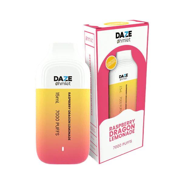 7 Daze Disposable Vape 7 Daze Ohmlet Disposable Vape (5%, 7000 Puffs)