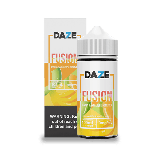 7 Daze Juice 7 Daze Fusion Banana Cantaloupe Honeydew 100ml Vape Juice