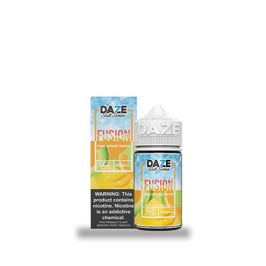 7 Daze Juice 7 Daze Fusion Banana Cantaloupe Honeydew ICED 30ml Nic Salt Vape Juice