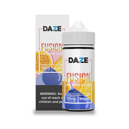 7 Daze Juice 7 Daze Fusion Lemon Passionfruit Blueberry 100ml Vape Juice