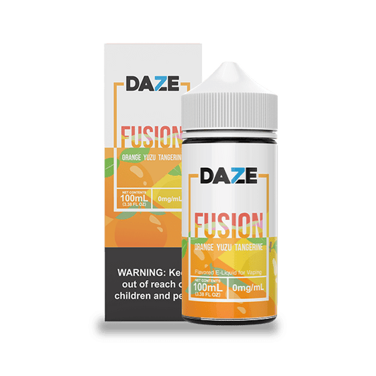 7 Daze Juice 7 Daze Fusion Orange Yuzu Tangerine 100ml Vape Juice