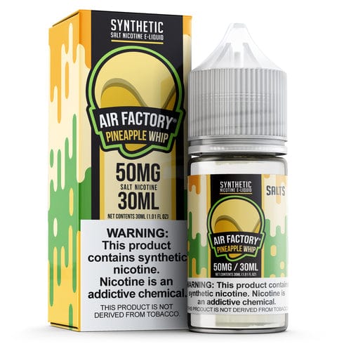 Air Factory Juice 50mg Air Factory Pineapple Whip TF 30ml Nic Salt Vape Juice