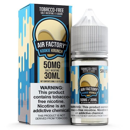 Air Factory Juice 50MG Kookie Krunch 30ml TF Nic Salt Vape Juice - Air Factory